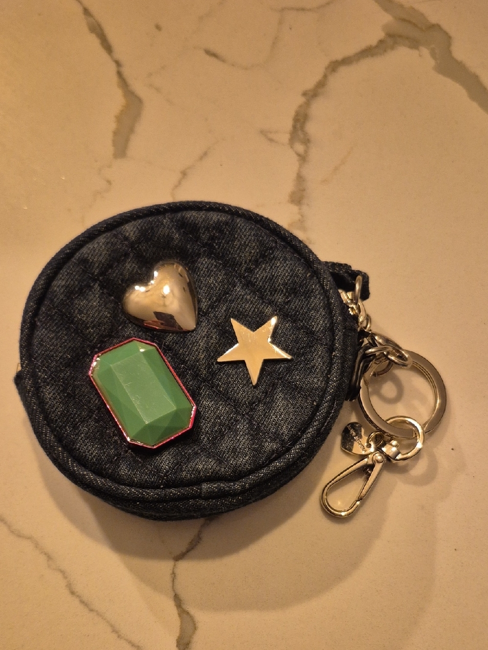 Guess Denim Coin Purse
